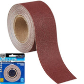 BlueSpot Wet And Dry Emery Cloth Abrasive Sandpaper 3.8cm x 460cm 180 Grit