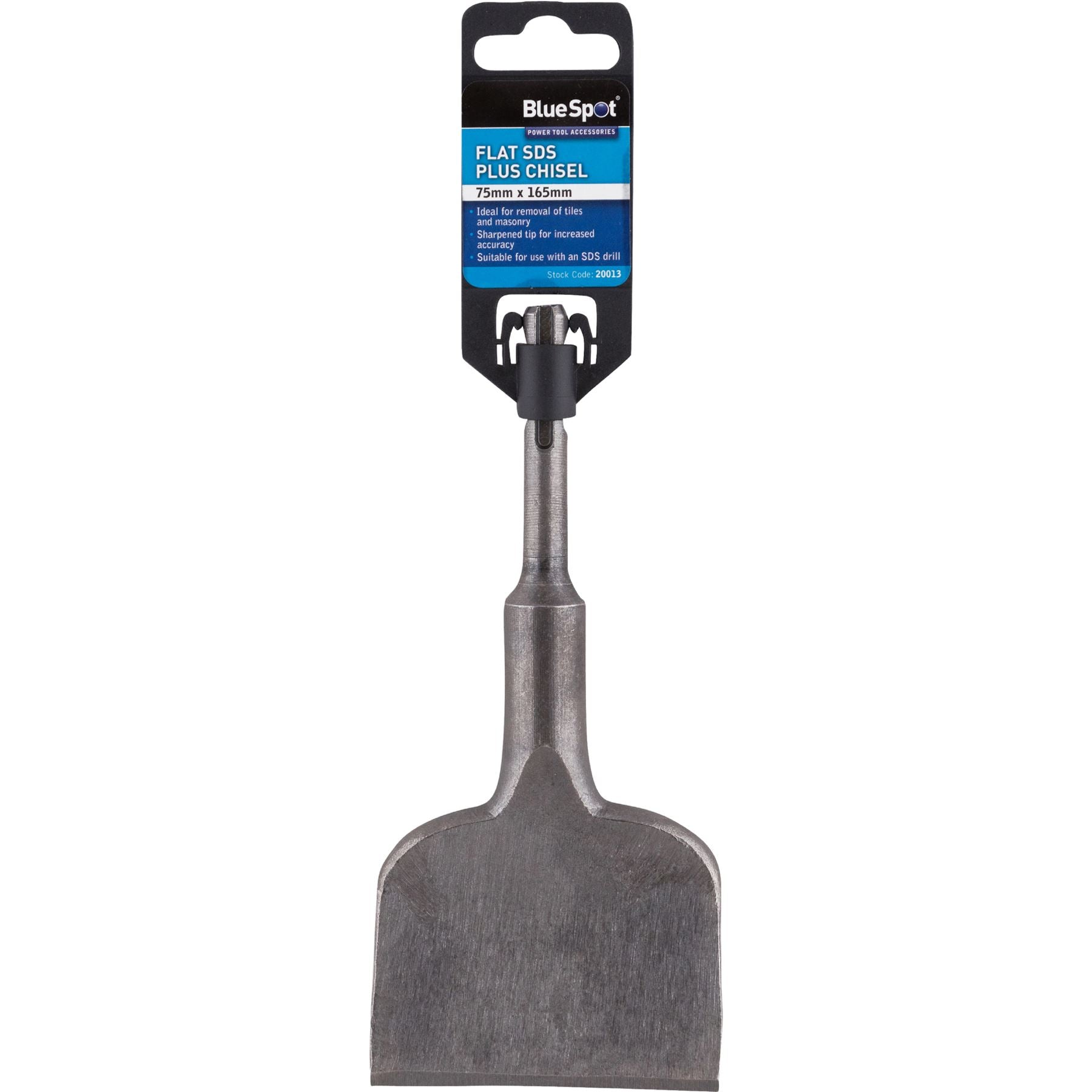 Bluespot SDS Plus Drill Chisels Masonry Bit Set Gouge Cranked Flat 14mm - 80mm Bluespot SDS Plus Drill Chisels Masonry Bit Set Gouge Cranked Flat 14mm - 80mm