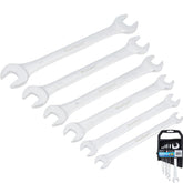 Bluespot 6pc Metric Combination Spanner Wrench Set 6mm - 17mm