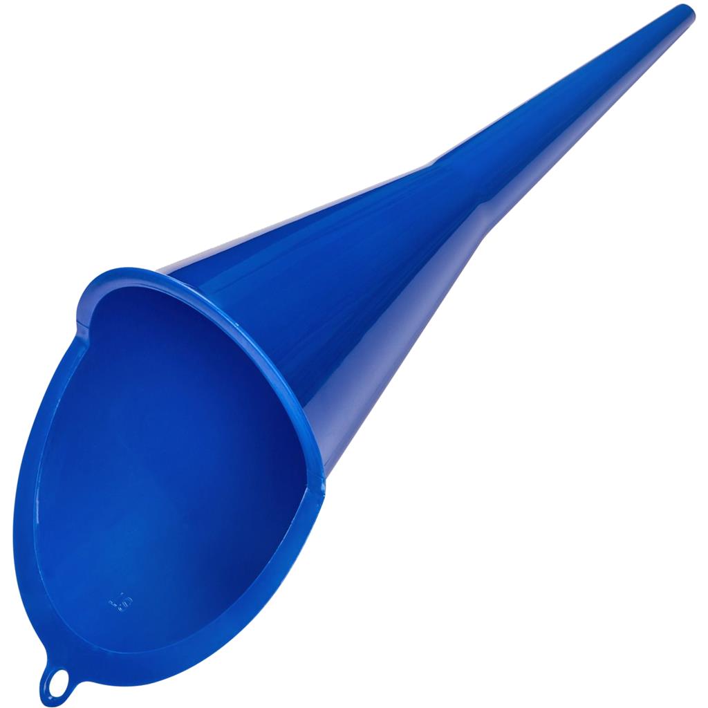 BlueSpot Long Neck Wide Multipurpose Plastic Pouring Funnel 465mm x 130mm Tool BlueSpot Long Neck Wide Multipurpose Plastic Pouring Funnel 465mm x 130mm Tool
