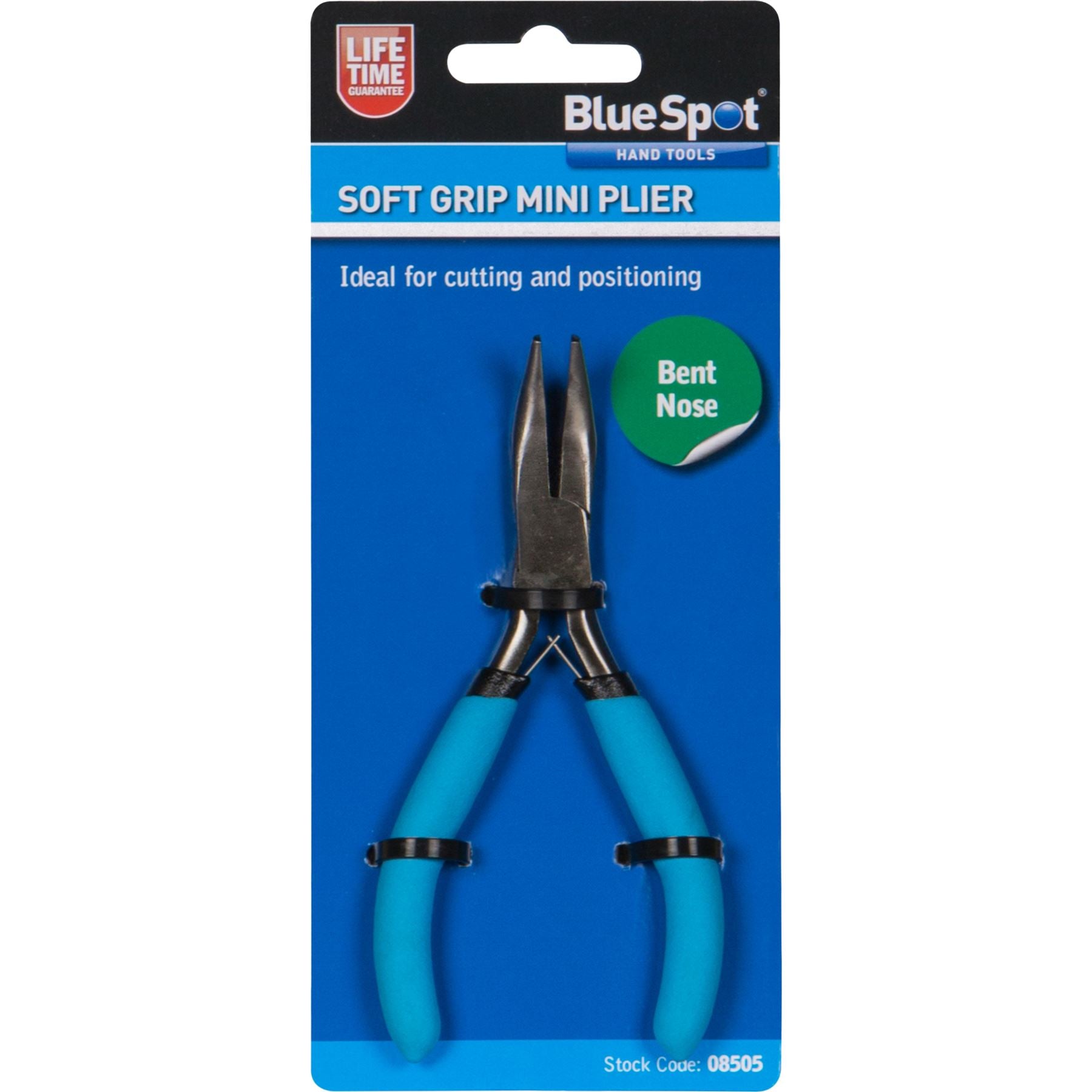 BlueSpot Jewellery Making Mini Pliers Extra Long Bent Nose Side End Cutter Tools BlueSpot Jewellery Making Mini Pliers Extra Long Bent Nose Side End Cutter Tools