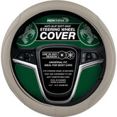 Montoya Steering Wheel Glove Cover Soft Grip Grey Leather Look Universal