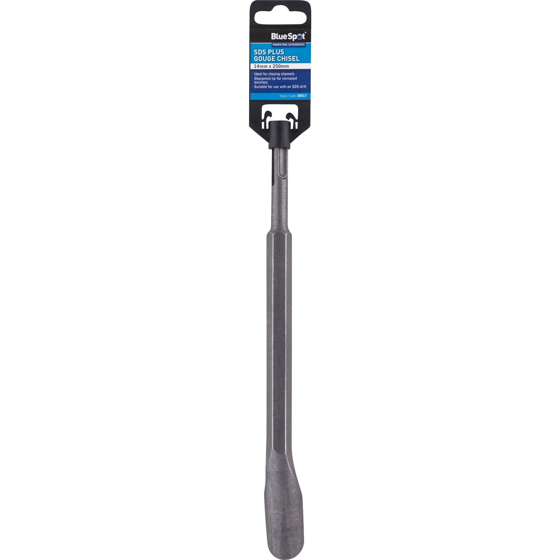 Bluespot SDS Plus Drill Chisels Masonry Bit Set Gouge Cranked Flat 14mm - 80mm Bluespot SDS Plus Drill Chisels Masonry Bit Set Gouge Cranked Flat 14mm - 80mm