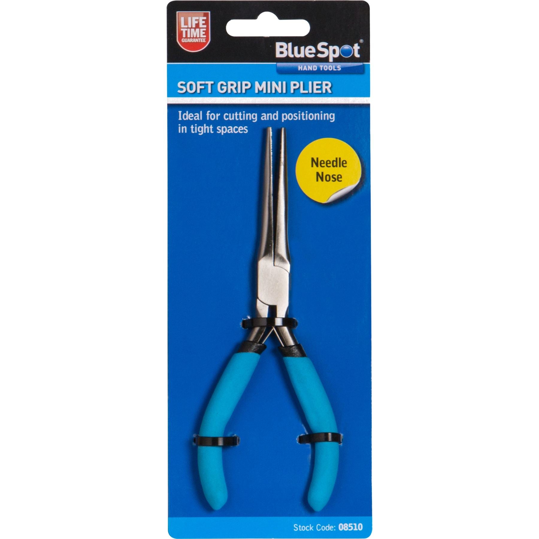 BlueSpot Jewellery Making Mini Pliers Extra Long Bent Nose Side End Cutter Tools BlueSpot Jewellery Making Mini Pliers Extra Long Bent Nose Side End Cutter Tools