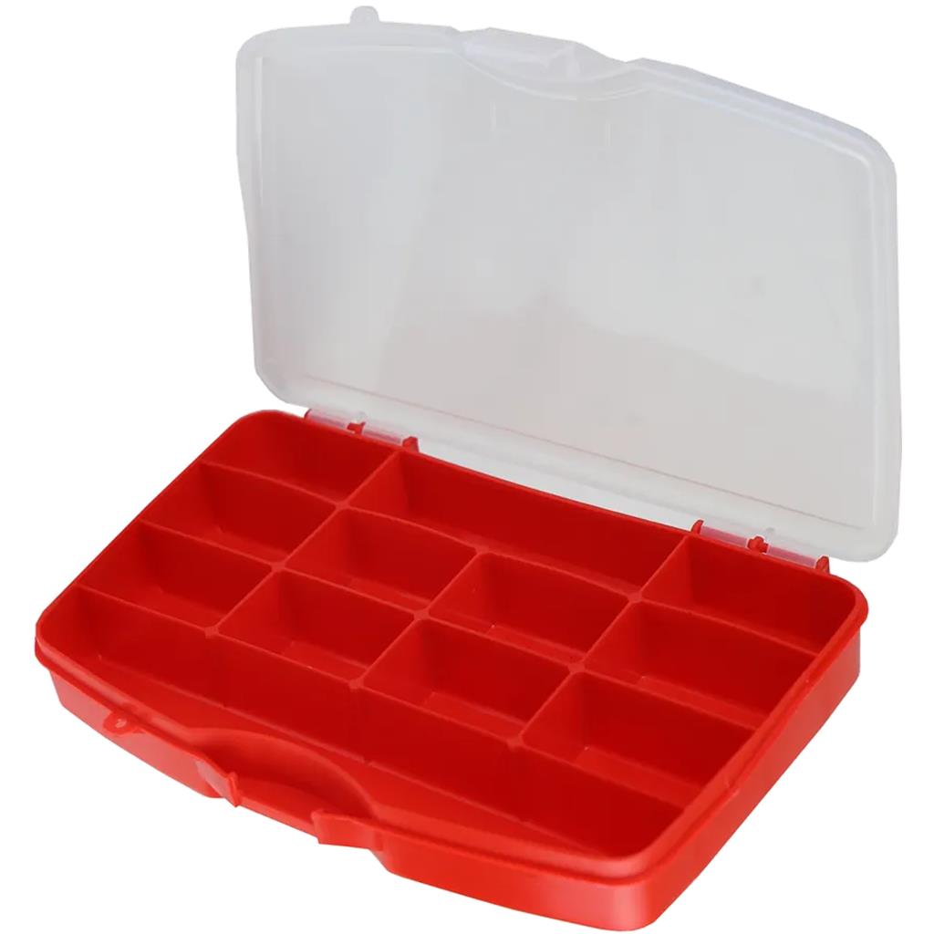 Dekton Midi 12 Compartment Box Storage Tool Organiser Case Screw Nail Nut Bolt Dekton Midi 12 Compartment Box Storage Tool Organiser Case Screw Nail Nut Bolt