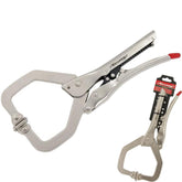 Neilsen 11" Long Reach Locking Mole Grip C Clamps Work Welding Woodwork Clamp