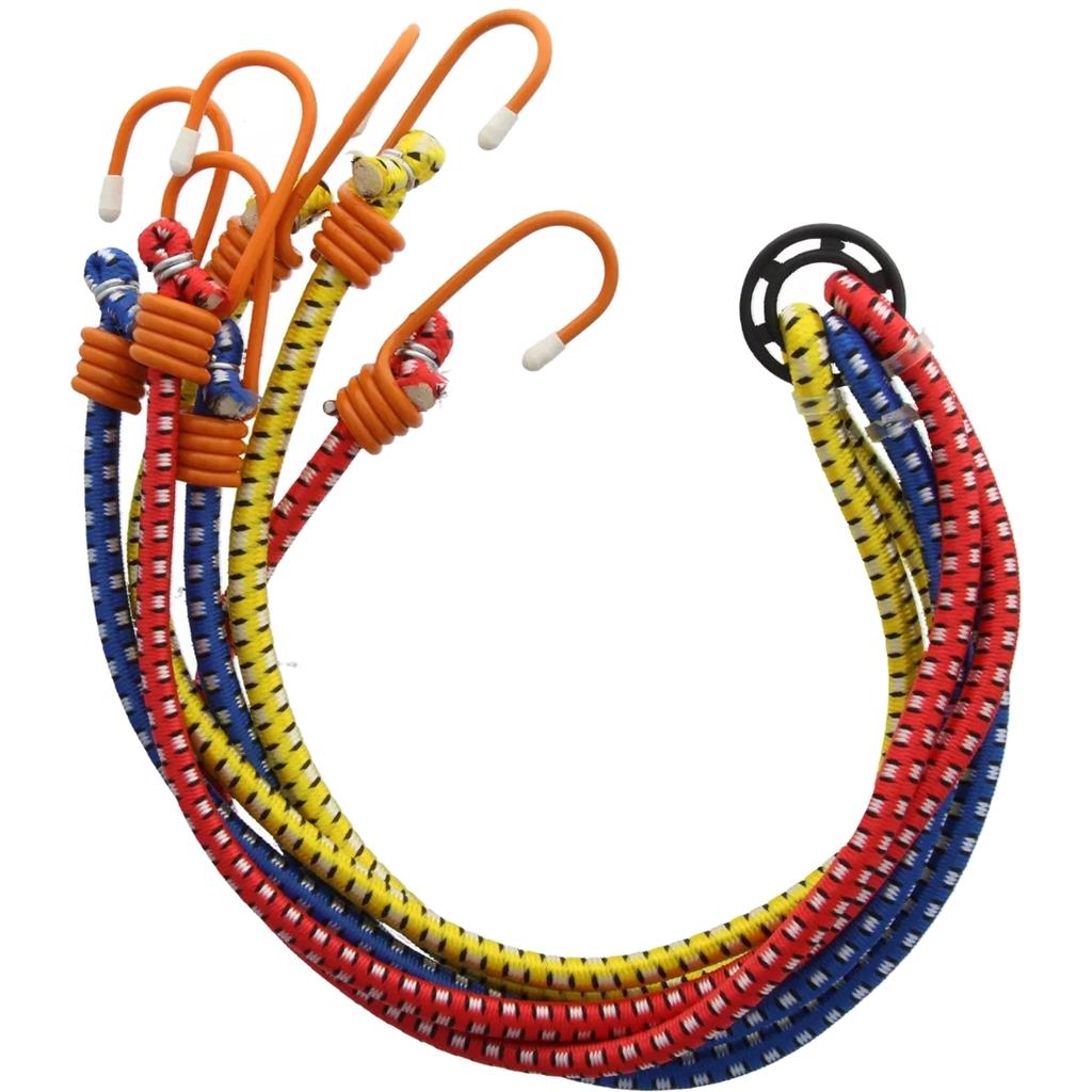 Toolzone 6 Arm Spider Elastic Stretch Bungee Cords Hooks Cables Tie Down 8mm 40" Toolzone 6 Arm Spider Elastic Stretch Bungee Cords Hooks Cables Tie Down 8mm 40"