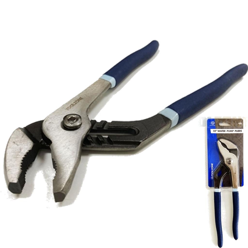 Toolzone 10" Plumbers Anti Slip Grip Waterpump Pipe Wrench Pliers Grips Pump Toolzone 10" Plumbers Anti Slip Grip Waterpump Pipe Wrench Pliers Grips Pump