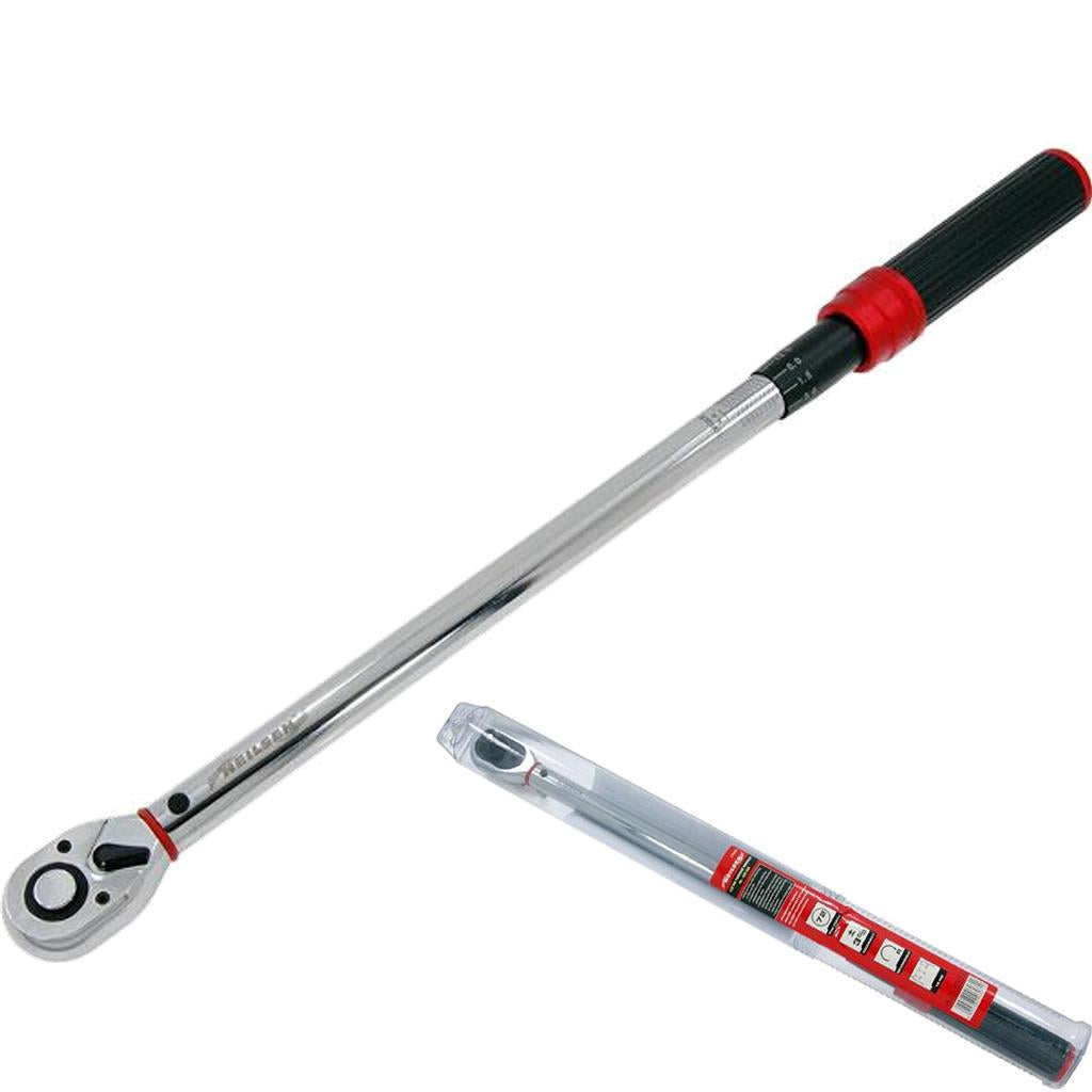 Neilsen Torque Wrench 60 - 330Nm 1/2" Square Drive Reversible Ratchet Spanner Neilsen Torque Wrench 60 - 330Nm 1/2" Square Drive Reversible Ratchet Spanner