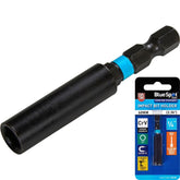Bluespot 60mm Impact Hex Shank Magnetic Bit Holder Drill Attachment 1/4"