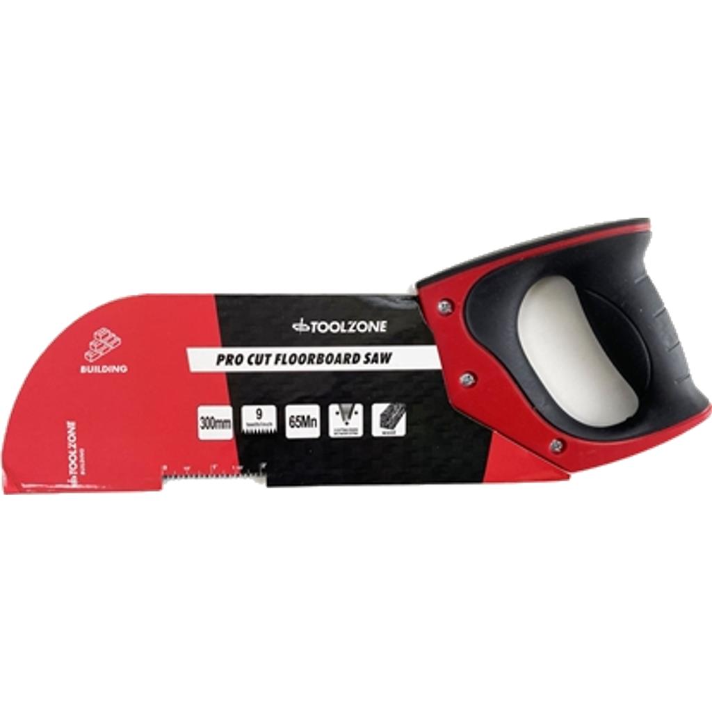 Toolzone 300mm Hand Laminate Floorboard Carpentry Wood Saw Tool 9TPI 12" Toolzone 300mm Hand Laminate Floorboard Carpentry Wood Saw Tool 9TPI 12"