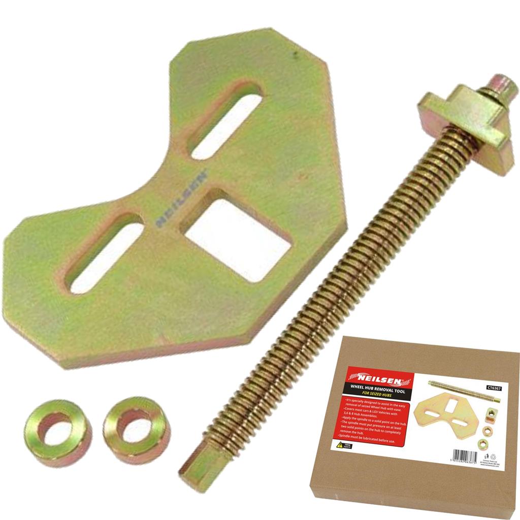 Neilsen Wheel Hub Removal Tool 5,6&8 For Seized Corroded Hubs Bearing Puller Neilsen Wheel Hub Removal Tool 5,6&8 For Seized Corroded Hubs Bearing Puller