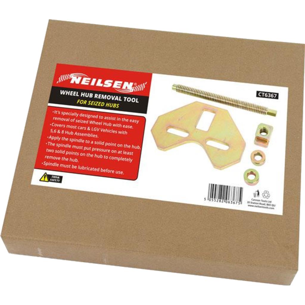 Neilsen Wheel Hub Removal Tool 5,6&8 For Seized Corroded Hubs Bearing Puller Neilsen Wheel Hub Removal Tool 5,6&8 For Seized Corroded Hubs Bearing Puller