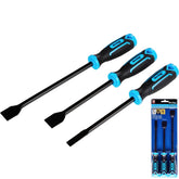 Bluespot 3pc Long Reach Scraper Gaskets Seals Carbon Removal Scrapers Set
