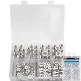 Bluespot 165pc Assorted DIY Workshop Hardware Storage Aluminium Nut Rivets Set