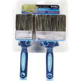 Bluespot Soft Grip Outdoor Paint Brushes Decorating Fence Diy Brush Set 4pc