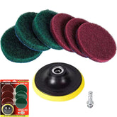 Dekton 8pc Sanding Pads & Preparation Set Buffing Stripping Disc