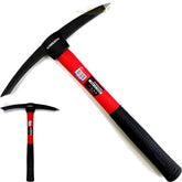 Toolzone Pickaxe Lightweight Mortar Pick Hammer Fibreglass Shaft Handle Pick Axe