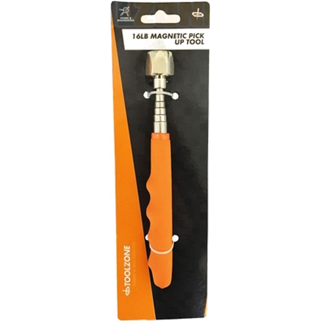 Toolzone Telescopic Magnetic Pick Up Tool Magnet 16 Lb Lift 775m Long Reach Toolzone Telescopic Magnetic Pick Up Tool Magnet 16 Lb Lift 775m Long Reach