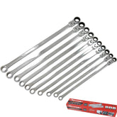 Neilsen 10pc Extra Long Flexible Metric Combination Spanner Wrench Set 6 - 32mm