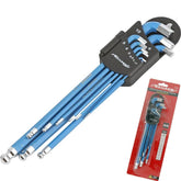 Neilsen 9pc Extra Short & Long Metric Ball Point Hex Allen Key Set 1.5mm - 10mm