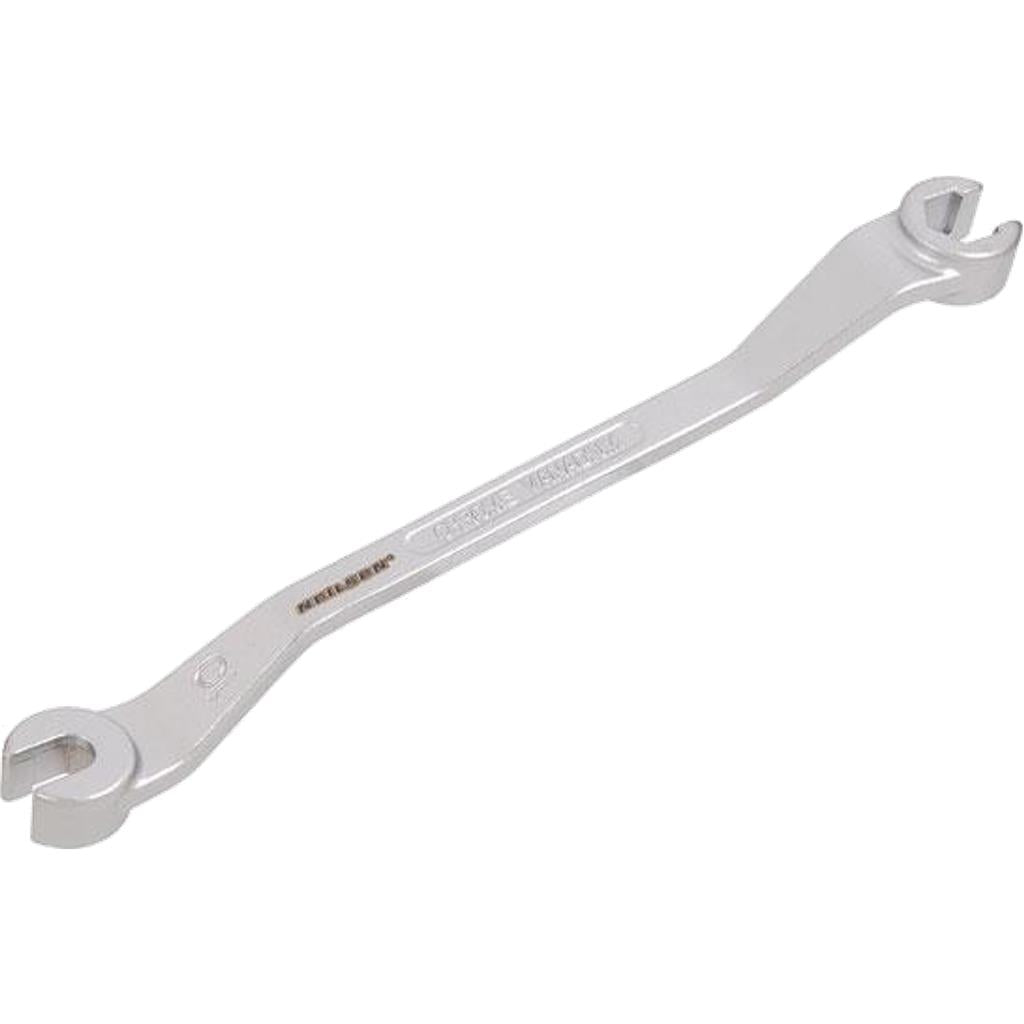 Neilsen Flare Nut Wrench Open-Ended Brake Line Pipe Spanner 10mm, 11mm Tool Neilsen Flare Nut Wrench Open-Ended Brake Line Pipe Spanner 10mm, 11mm Tool