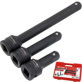 Neilsen 3pc 3/4" Socket Impact Extension Bar Set 4" 6" 10" Extra Long