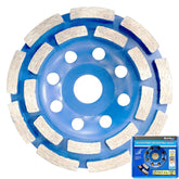 BlueSpot Dry Diamond Cutting Grinding Blade Disc Brick Grinder 115mm 4 1/2"