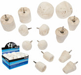 Bluespot 14pc Metal Cleaning Polishing Buffing Pad Mop Wheel For Power Drill