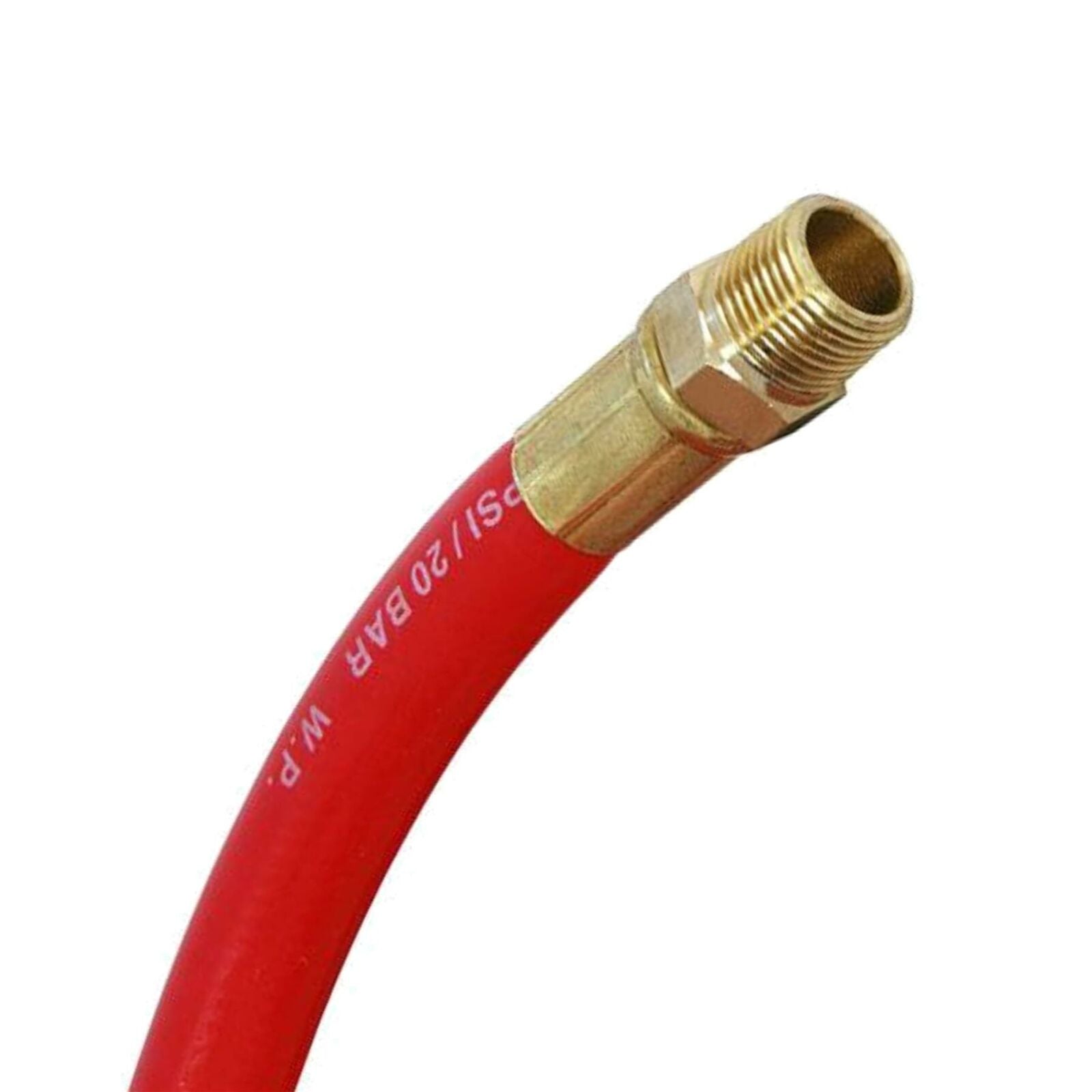 Neilsen Rubber Air Hose Line 50ft For Air Compressor 3/8" BSP 300 psi Neilsen Rubber Air Hose Line 50ft For Air Compressor 3/8" BSP 300 psi