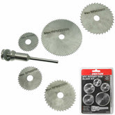 Dekton 6pc Hss Circular Saw Cutting Disc Wheel Blades Set For Dremel Rotary Tool