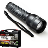 Dekton Professional COB LED Torch 1000 Lumens 500m Flashlight USB Rechargeable