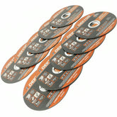 Dekton 10pc Metal Cutting Discs Ultra Thin 115mm Grinder Blade Disc Steel 4.5"