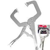 Dekton 11 Inch Locking Mole Grip C Clamps Work Welding Woodwork Clamp