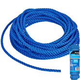 BlueSpot Utility Twisted Polypropylene Multi Purpose Rope 15M X 8MM 50FT