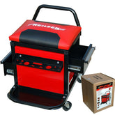 Neilsen Mechanic Creeper Mobile Work Chair Stool Trolley Seat & Tool Drawers
