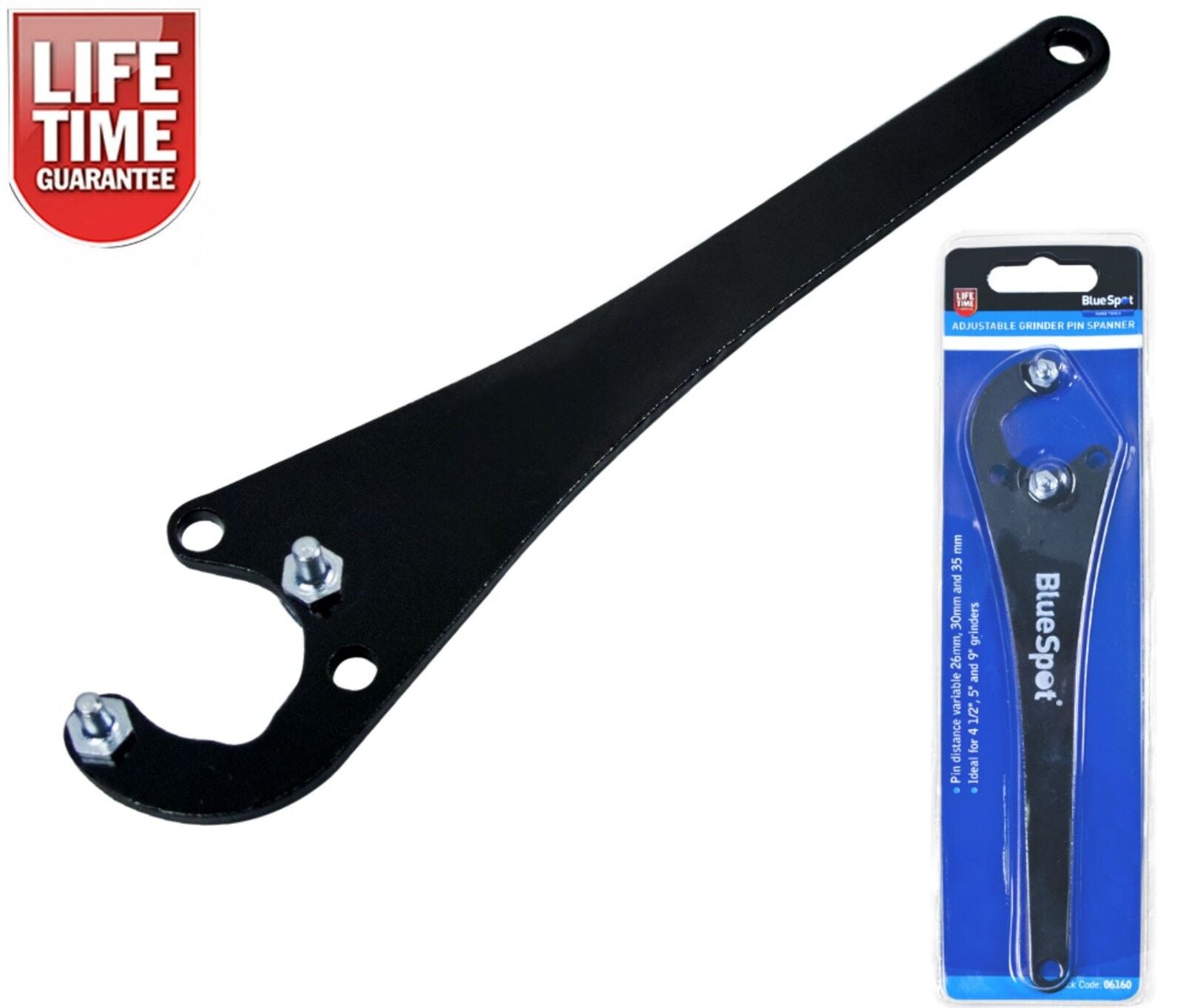 Adjustable Angle Grinder Key Wrench Spanner For All Angle Grinders 4 1/2" 5" 9" Adjustable Angle Grinder Key Wrench Spanner For All Angle Grinders 4 1/2" 5" 9"