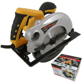 Neilsen 230v Multi Purpose Electric Circular Cutting TCT Saw 1200w 185mm