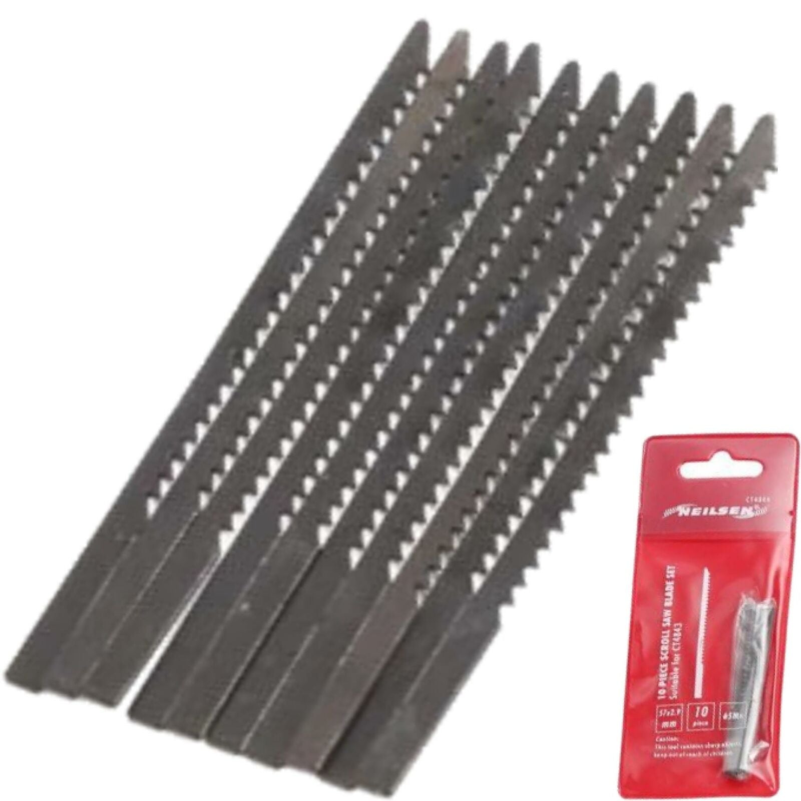 Nielsen 10pcs Jigsaw Mini Hand Scroll Saw Blades 60mm Blade Set Nielsen 10pcs Jigsaw Mini Hand Scroll Saw Blades 60mm Blade Set