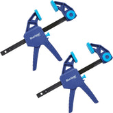 Bluespot 2pc 150mm Quick Ratchet Speed Clamp & Spreader Wood Working 6"