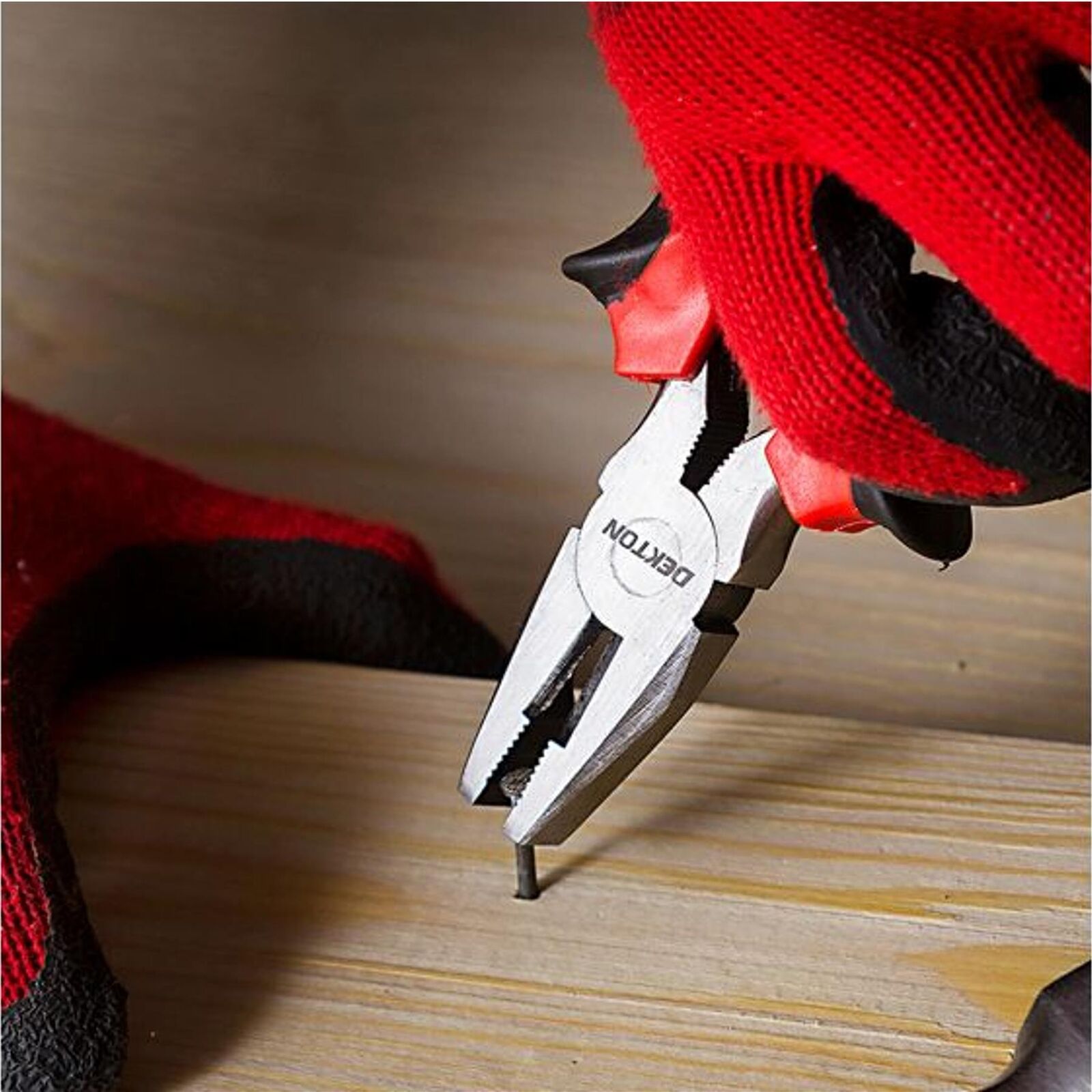 Dekton 200mm Soft Grip Combination Pliers Wire Cutters Plier Tool 8" Dekton 200mm Soft Grip Combination Pliers Wire Cutters Plier Tool 8"