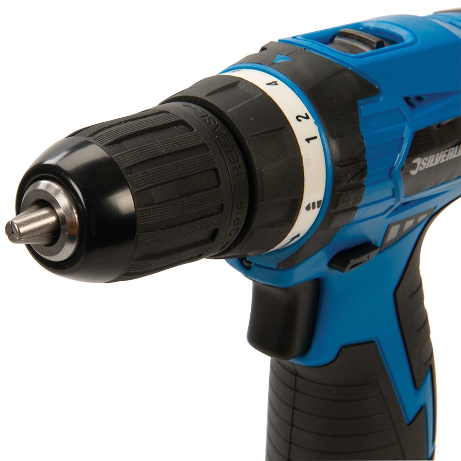 Silverline 10.8V Electric Drill Driver Screwdriver Keyless Chuck Li-Ion Battery Silverline 10.8V Electric Drill Driver Screwdriver Keyless Chuck Li-Ion Battery