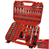 Neilsen 94pc Socket Bit Set Ratchet Handle Wrench Tool Spanners 1/4" 1/2" Drive