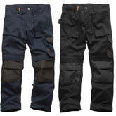 Scruffs Worker Work Trousers Non-Holster Black Navy Hard Wearing Trade Trouser