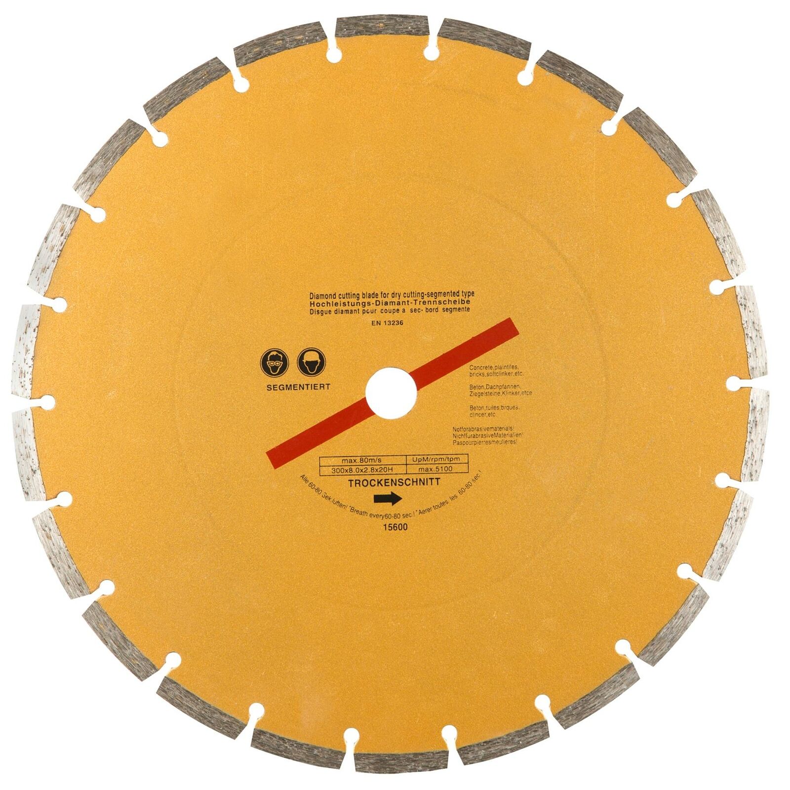 BlueSpot Segmented Diamond Cutting Blade Disc Masonry Brick Grinder 230mm 9" BlueSpot Segmented Diamond Cutting Blade Disc Masonry Brick Grinder 230mm 9"