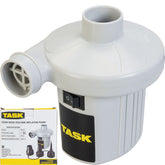 Task 130w High volume Inflator Inflating Inflation Airbed Pump With Adaptors
