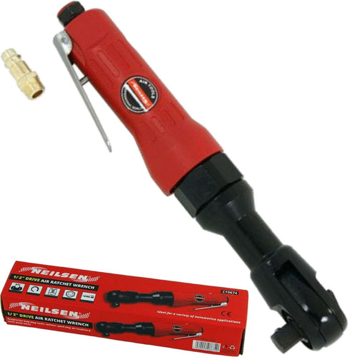 Neilsen Air Socket Ratchet Wrench For Compressor 1/4" BSP 1/2" Drive Tool