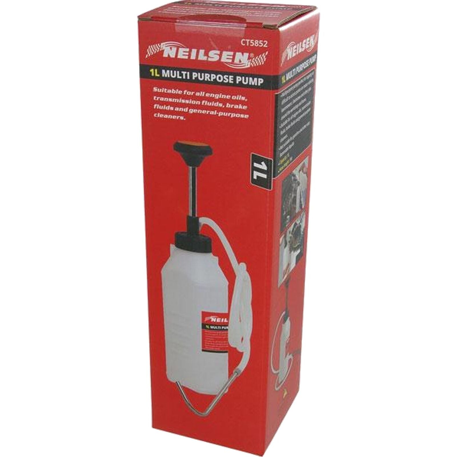 Neilsen Multi Purpose Mini Pump 1L Capacity Engilne Transmission Brake Fluid Oil Neilsen Multi Purpose Mini Pump 1L Capacity Engilne Transmission Brake Fluid Oil