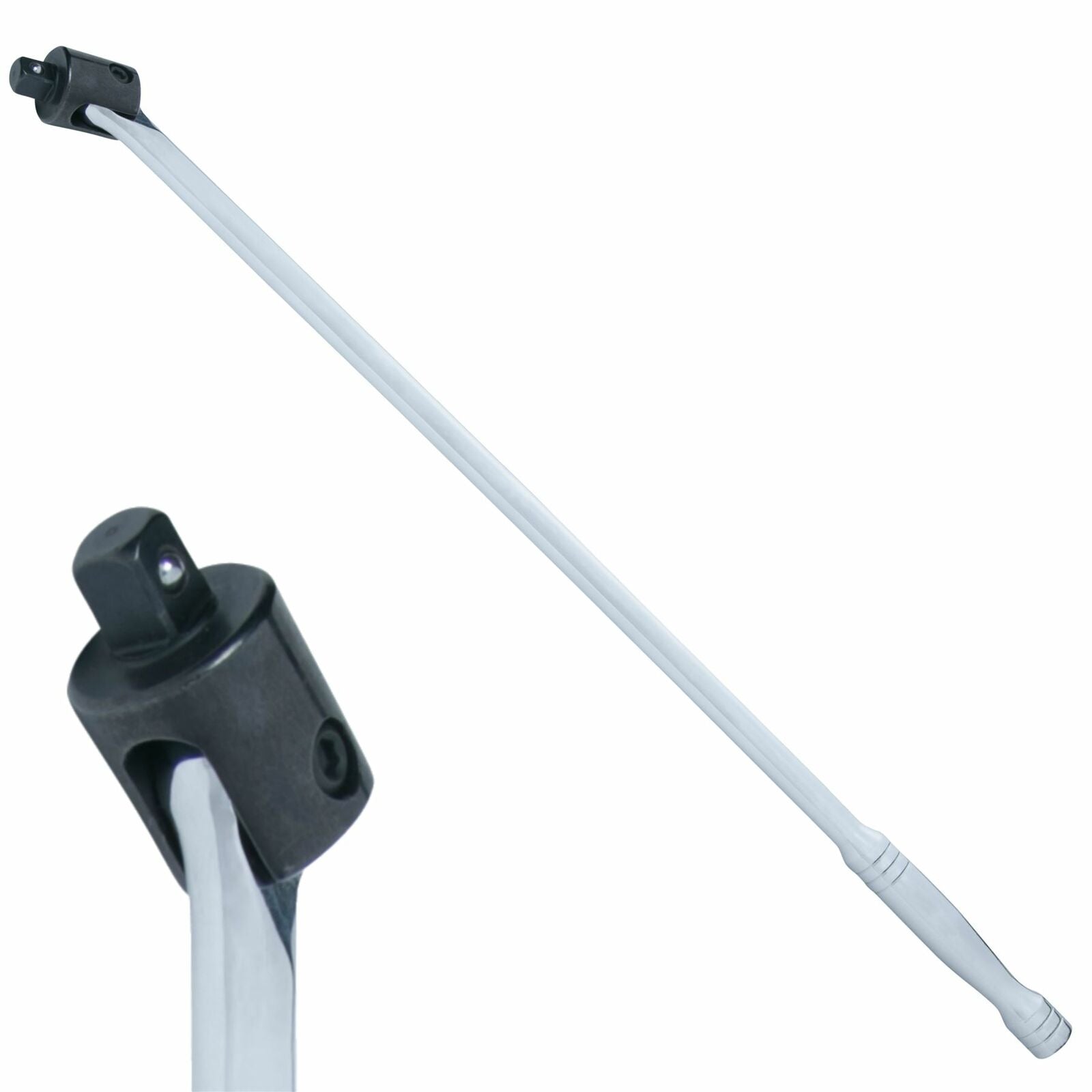 BlueSpot Flexi Head Knuckle Power Breaker Bar Wrench 1/2" Drive 600mm Long BlueSpot Flexi Head Knuckle Power Breaker Bar Wrench 1/2" Drive 600mm Long