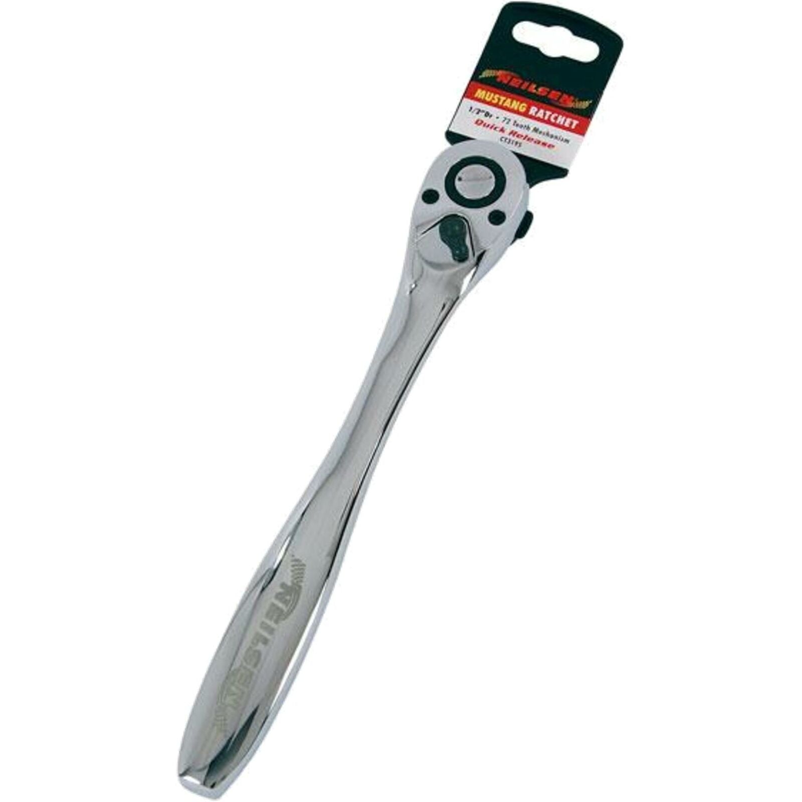 Neilsen Socket Mustang Ratchet Handle Quick Release 72 Teeth 1/2" Tool Neilsen Socket Mustang Ratchet Handle Quick Release 72 Teeth 1/2" Tool